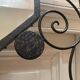 Porte-manteau mural sur pied art déco