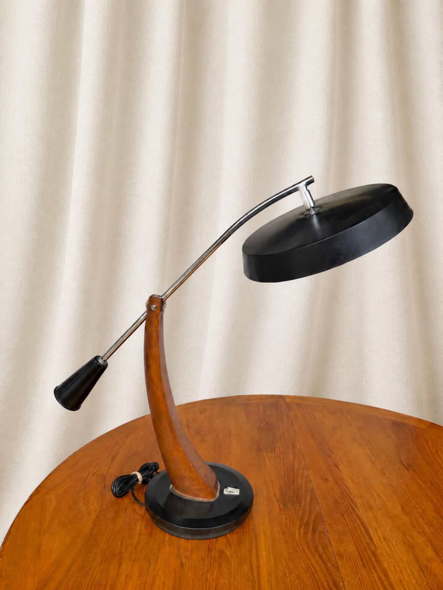 President Pendulum Desk Lamp for Fase, Spain, 1960