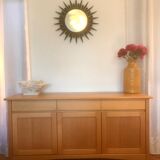 Enfilade Maison Seltz 1980 orme vintage