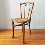 Chaise ancienne assise en cannage