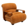 Italian Armchair Chenille 1970s