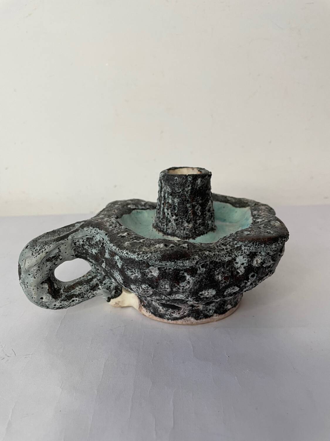Old Fat Lava candle holder