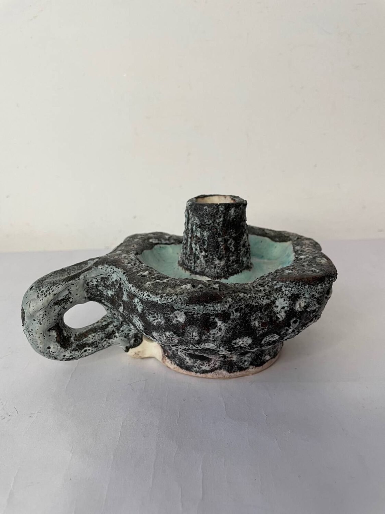 Old Fat Lava candle holder