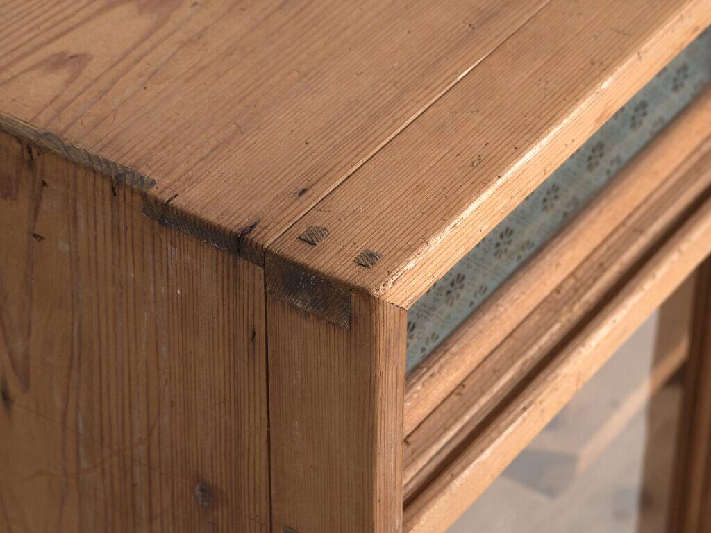 Old Japanese cedar wardrobe – Taishō / Shōwa period (c. 1912-1945) #32