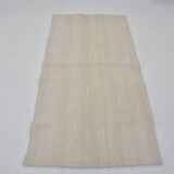 Small Antique Vintage Hemp Kilim  sku 3989