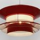 Pendant light "Trava" by Carl Thore for Granhaga Metallindustri. Sweden 1970s