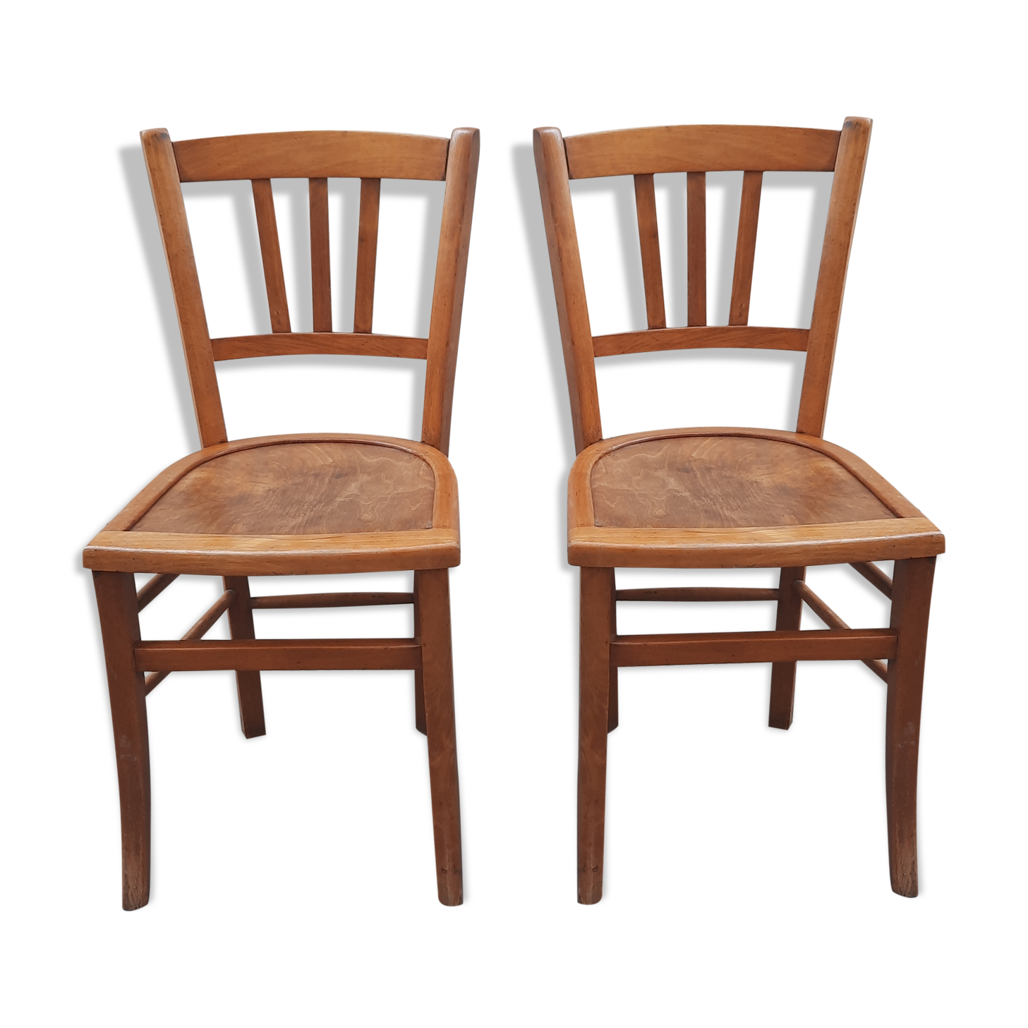 Pair of bistro chairs