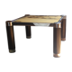 Table basse carrée marbre