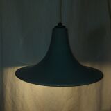 Industrial enamel hanging lamp