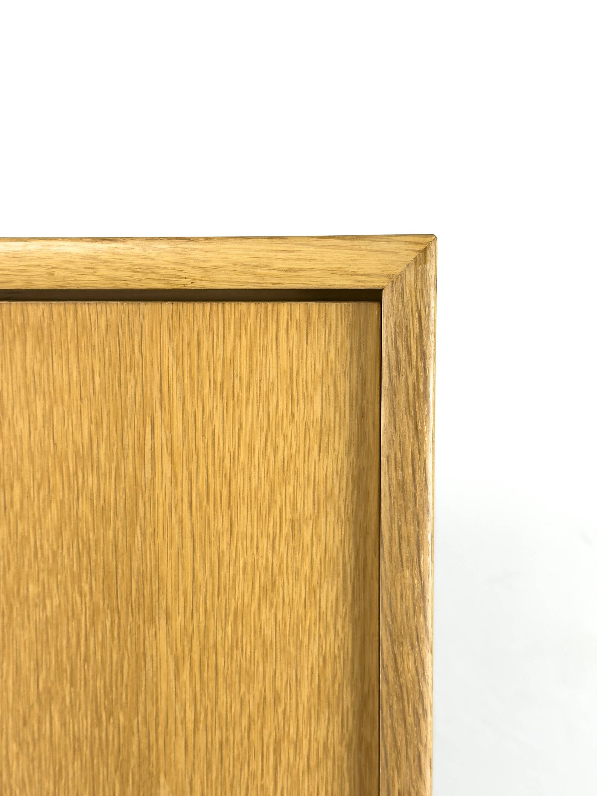 Cabinet en chêne de Wk Möbel, années 1970