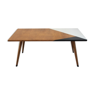 Table basse en bois des années 50