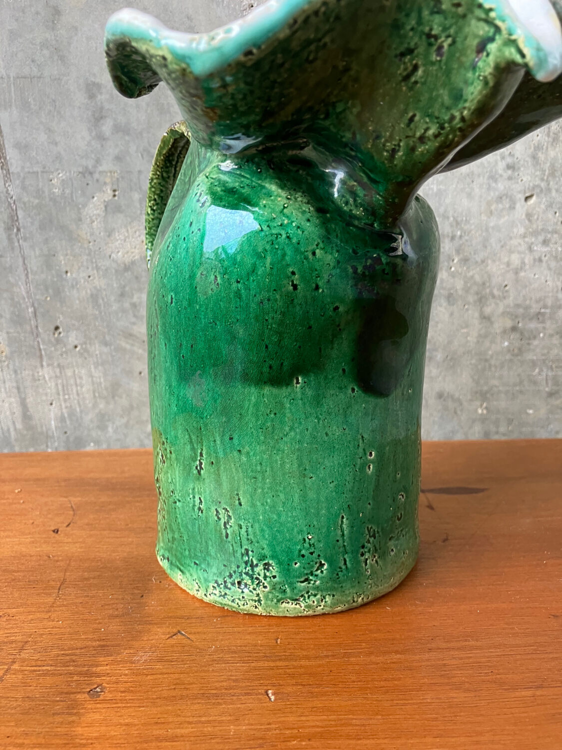 Vintage ceramic pitcher