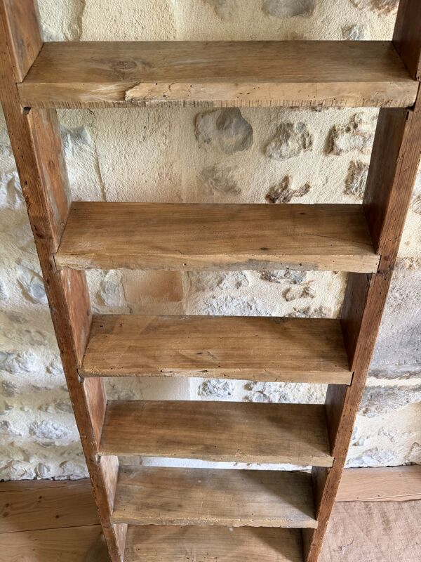 Échelle en bois décorative ou porte serviette
