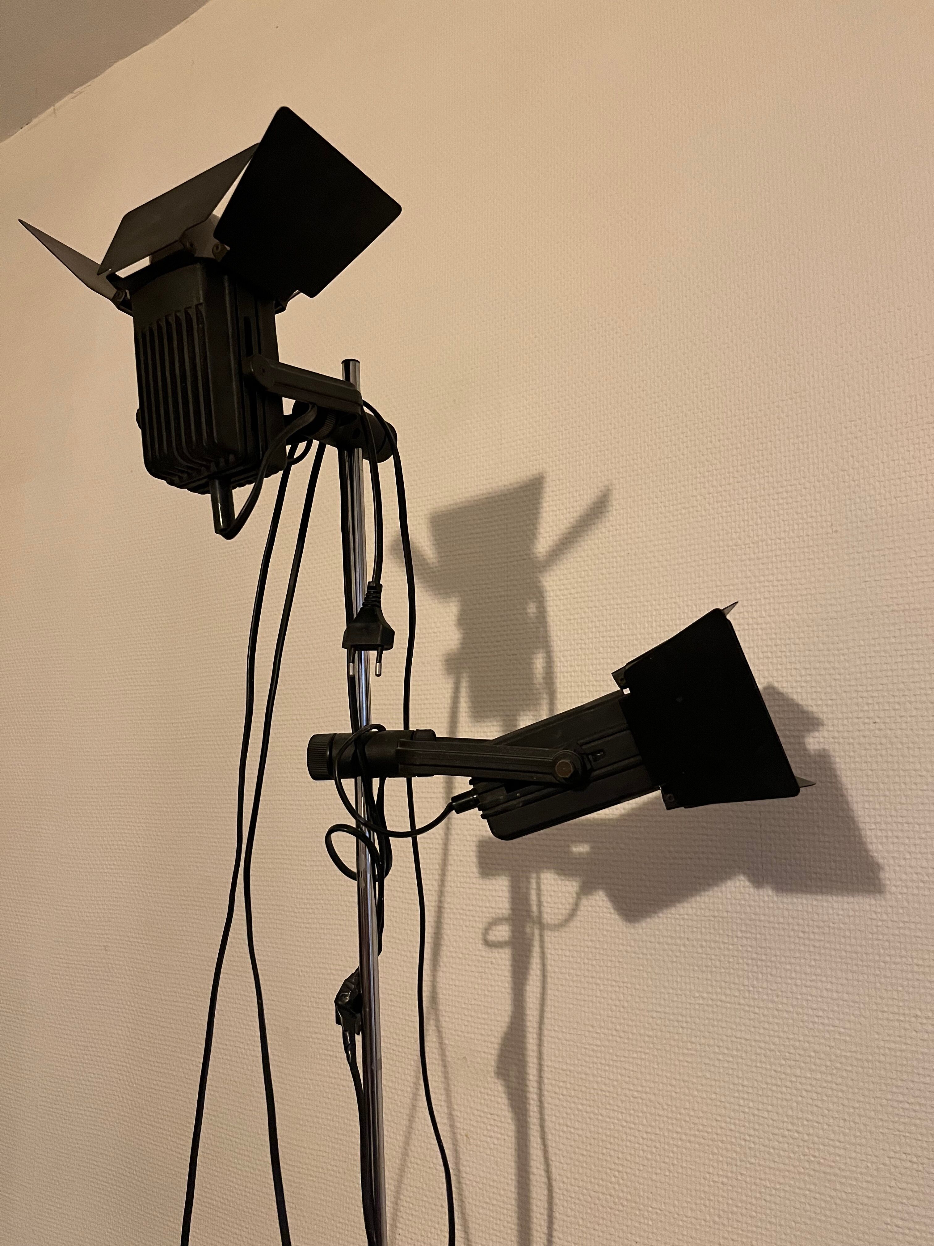 Floor lamp projectors cinema