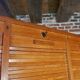 Furniture filing three curtains in oak 50s