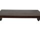 Vintage Coffee Table Wengé Brutalist Postmodern 70's Design