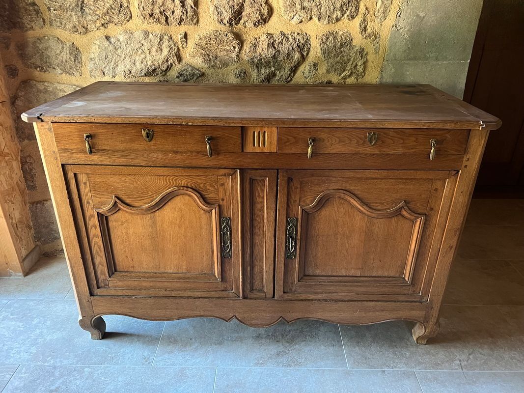 Old oak sideboard