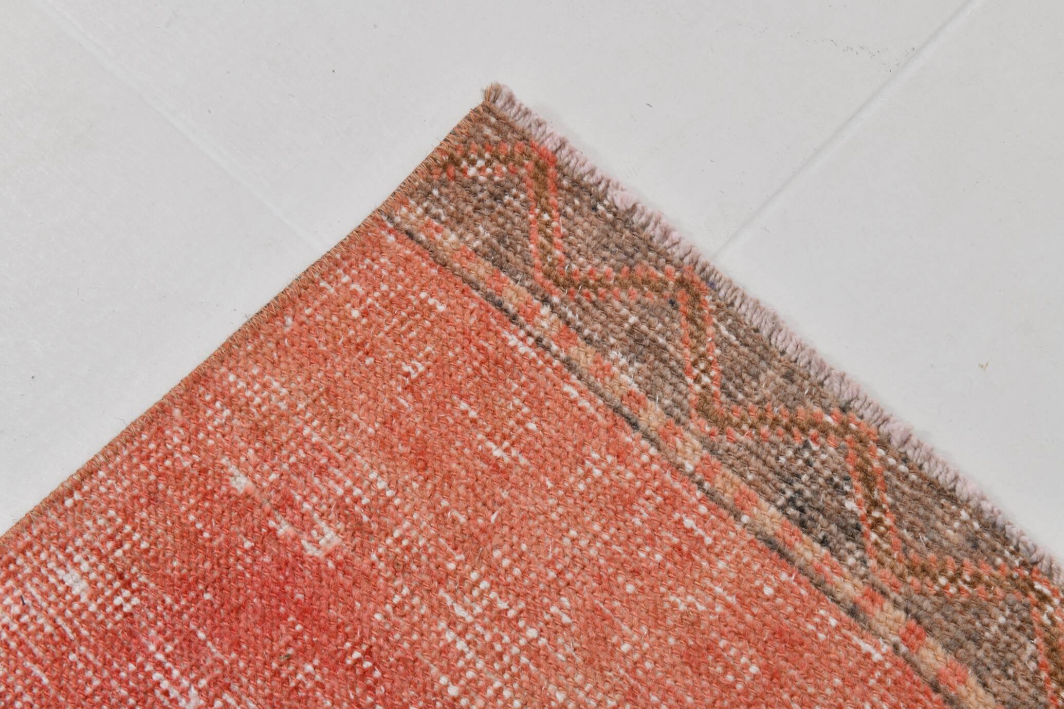 3x13 Wool Runner Rug, Turkish Runner, 82x381Cm