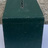 Caisse a outils vert sapin en bois