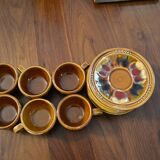 Set of 6 Roussillon coffee cups