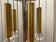 Mid-Century Chrome and Brass Sphere Chandelier from Sciolari