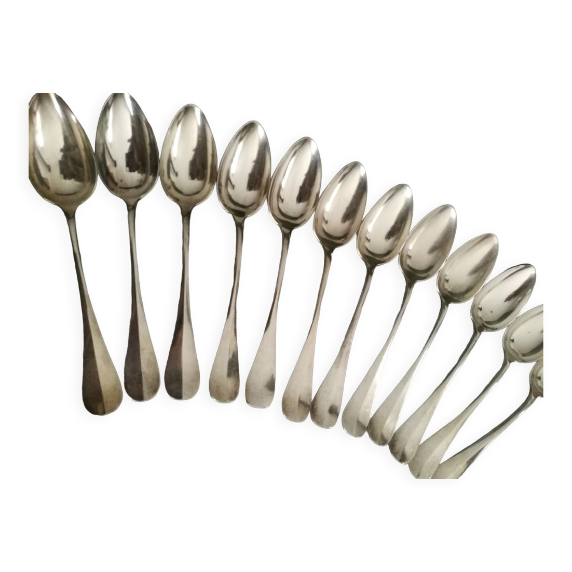 Set of christofle spoons and forks