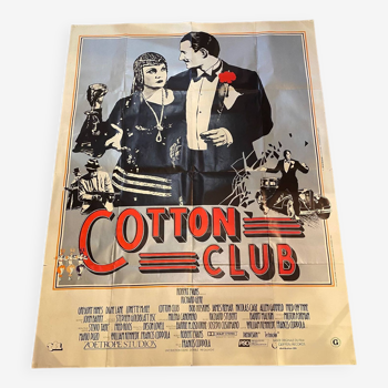 Affiche de cinema authentique cotton club francis coppola avec richard gere