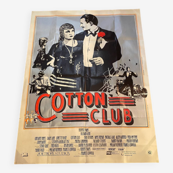 Authentic cotton club cinema poster francis coppola with richard gere