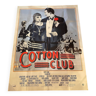 Affiche de cinema authentique cotton club francis coppola avec richard gere