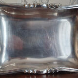 Silver metal dish