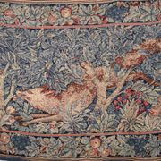 Verdure Tapestry with Fox, John Dearle for Morris & Co, mid-20th century