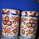 Paire de vases décoratifs – Style Imari / Kutani – XXᵉ siècle