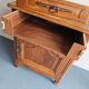 Antique jam cabinet made of hardwood