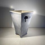 Art Deco ceramic vase with handles, Jean Luce for Villleroy & Boch