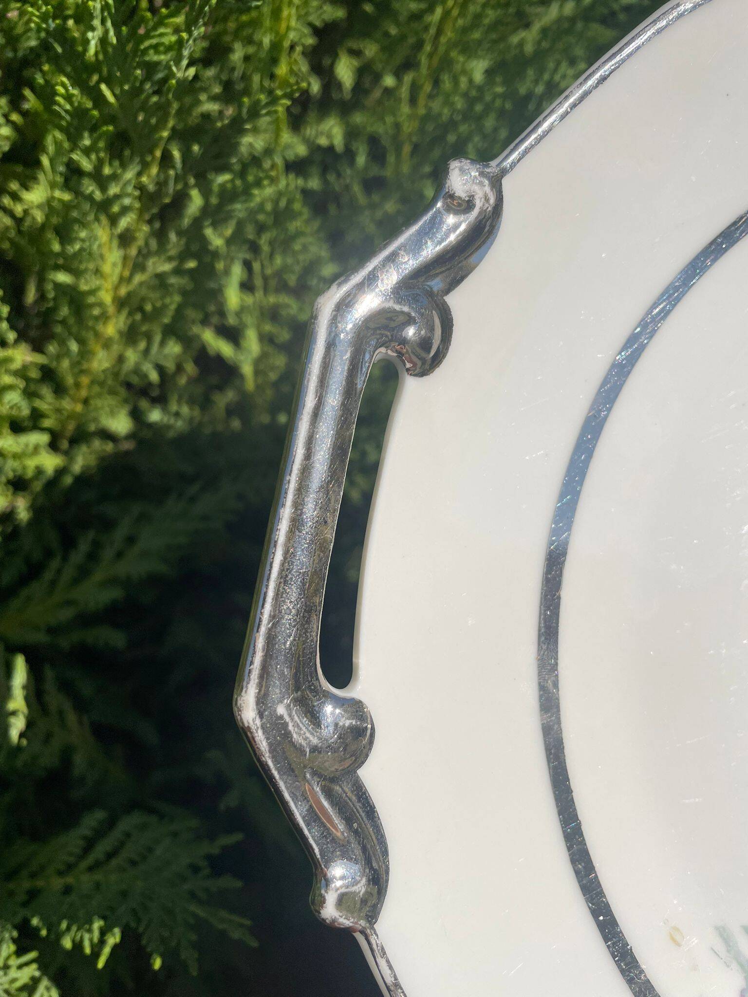 Peony porcelain dish