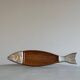 Vintage plateau de service en format salmon