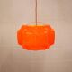 Space age cocoon pendant lamp*** Ilka Plast Waldrode *** German design