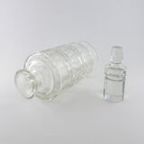 Art deco crystal bottle circa 1930