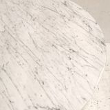 Marble round dining table, Eero Saarinen, Knoll International