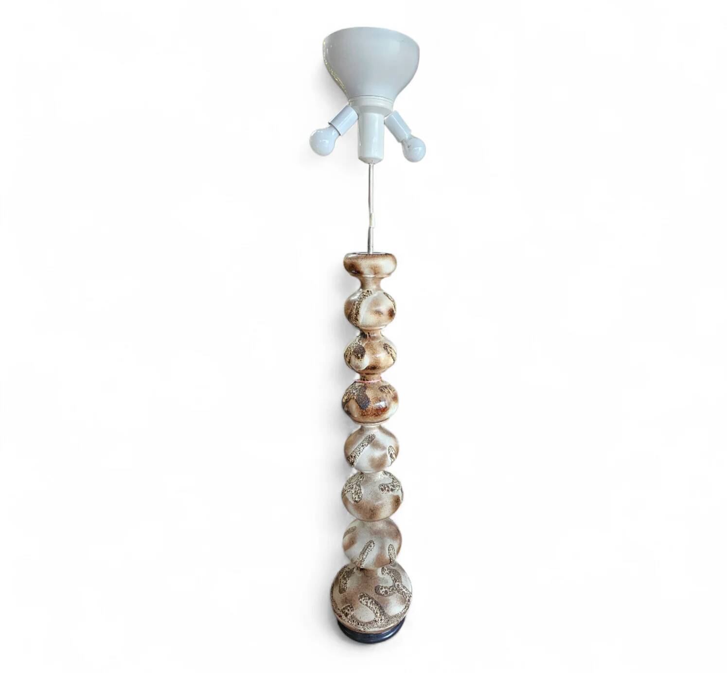 Vintage ceramic bubble floor lamp Kaiser Leuchten