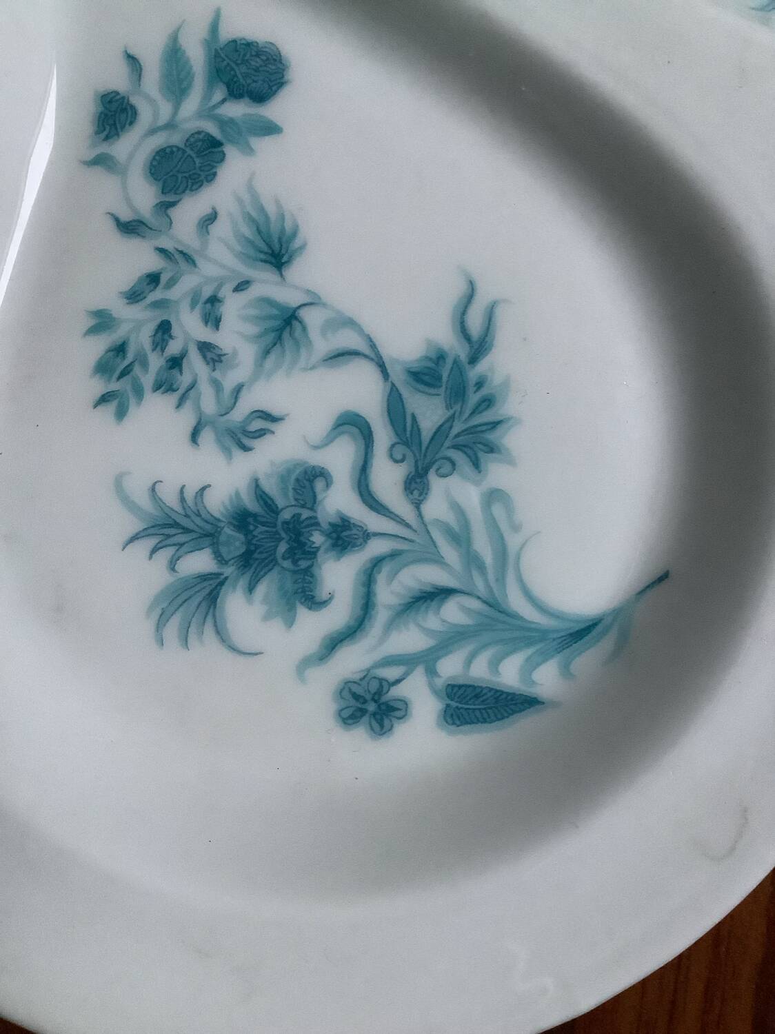 Belle Epoque Limoges porcelain dish with handle
