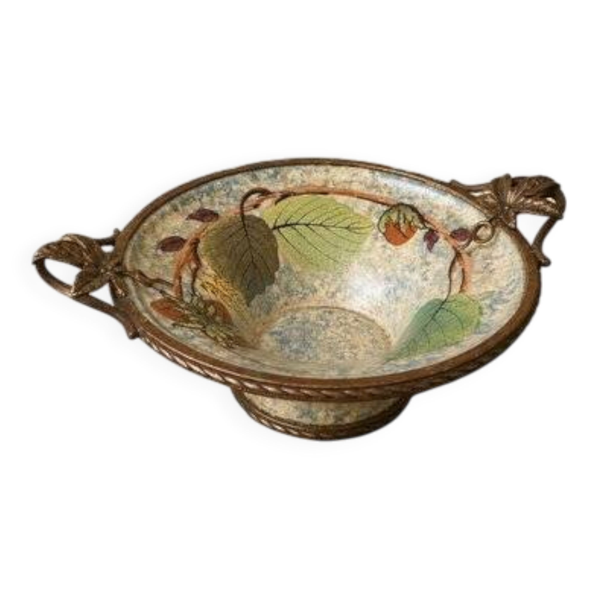 Louis DAGE (1885-1963) Art Deco bowl in glazed ceramic