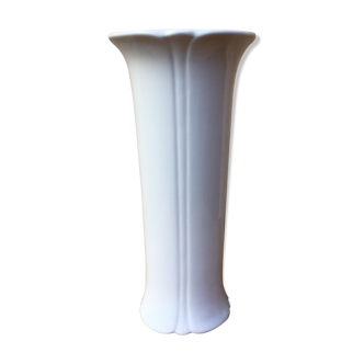 White porcelain vase