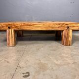 Brutalistisch Japandi Wabi Sabi coffeetable