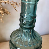 Bouteille en verre décorée
