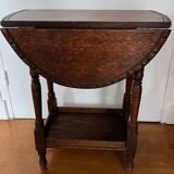 Small side coffee table with flaps