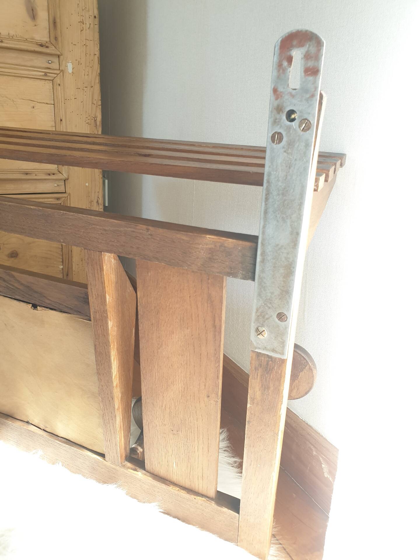 Etagère porte manteau Mural Vintage