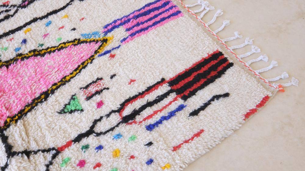 Small Berber Azilal Rug - 190 x 120 cm