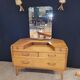 Dressing table G Plan 50s in teak-plated wood