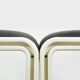 🟡 PASTOE plastic dining table chairs, Pierre Mennen, 70s Netherlands